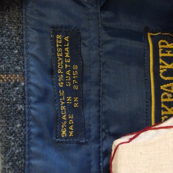 Men's Large Flannel Backpacker Outdoors - Picture 3 of 6